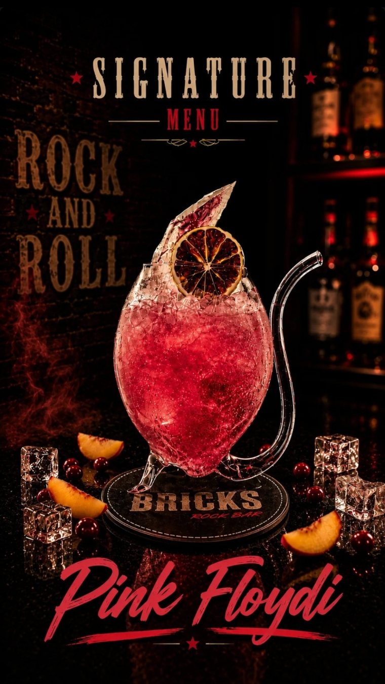 Pink Floydi signature cocktail